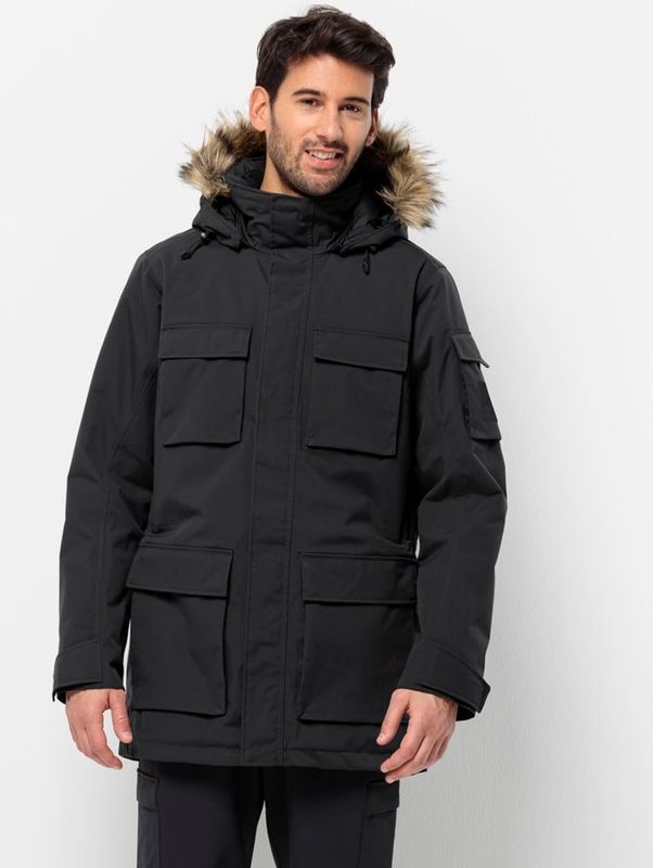 Jack Wolfskin Parka "GLACIER CANYON PARKA", mit Kapuze