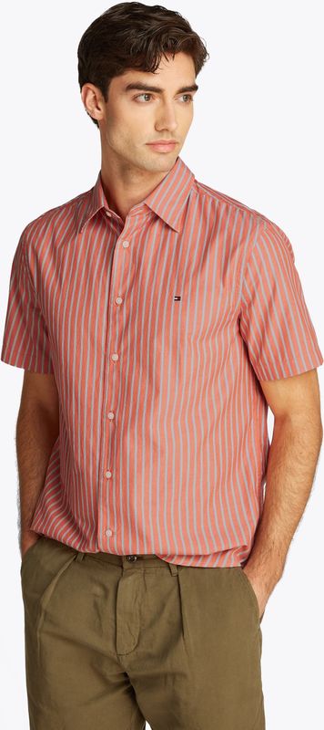 Tommy Hilfiger Kurzarmhemd "FLEX POPLIN RETRO STP SS SHIRT"