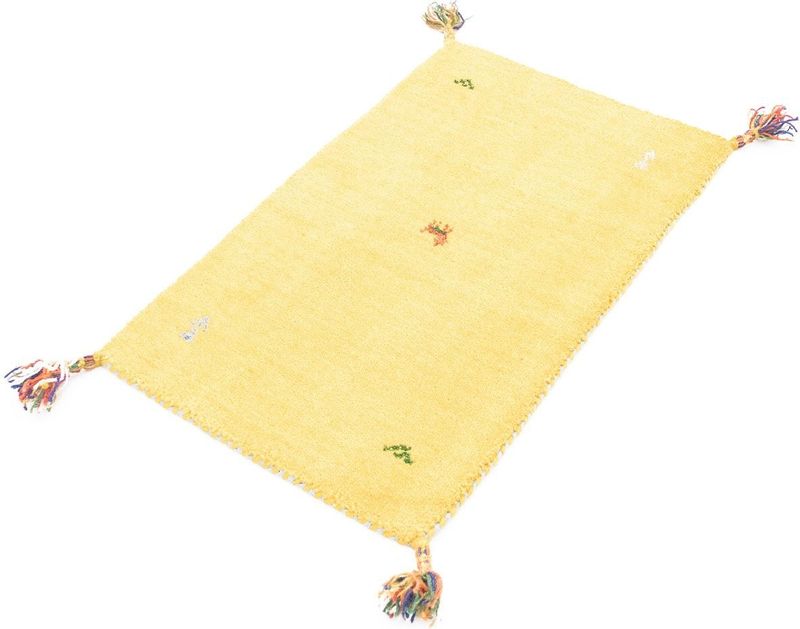 morgenland Wollteppich "Gabbeh Teppich Agra", rechteckig, 14 mm Höhe, Kurzflor