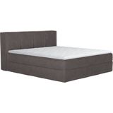 Home affaire Boxspringbett "Sacy", Boxbett inkl. Topper, 2 Matratzen, Härtegrade H2, H3 und H4 wählbar