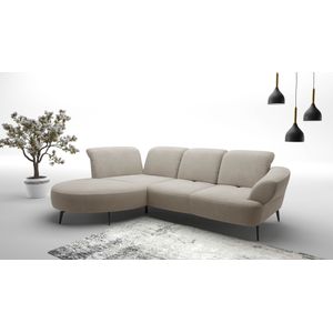 sit&more Ecksofa "Dance", inkl.System Click&Seat und Sitztiefenverstellung