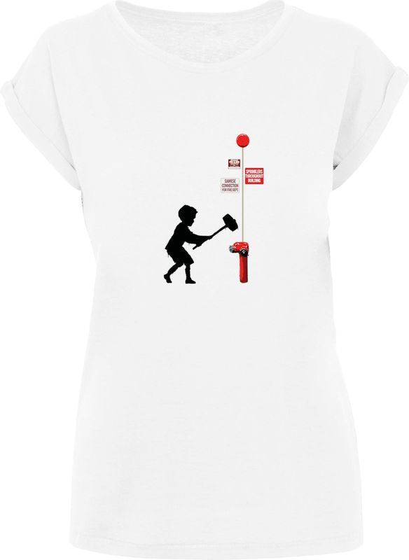 Merchcode T-Shirt "Merchcode Damen Ladies Hammer Boy T-Shirt", (1 tlg.)
