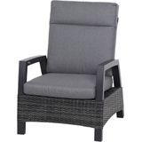 Siena Garden Gartenlounge-Set "Taranto", Aus Alu und Geflecht, inkl. Kissen