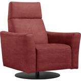 Egoitaliano Sessel "Blues Designsessel, Loungesessel,", drehbar, inkl. manuelle Relaxfunktion durch Push-Back-Mechanismus