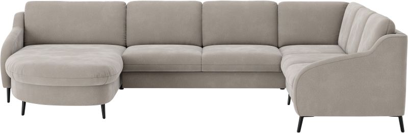 sit&more Wohnlandschaft "Soul U-Form", wahlweise mit Bettfunktion und Schubkasten