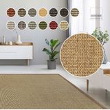 Dekowe Sisalteppich "Mara S2 mit Bordüre Spezial", rechteckig, 5 mm Höhe, 100% Sisal, auch als Läufer, Wohnzimmer