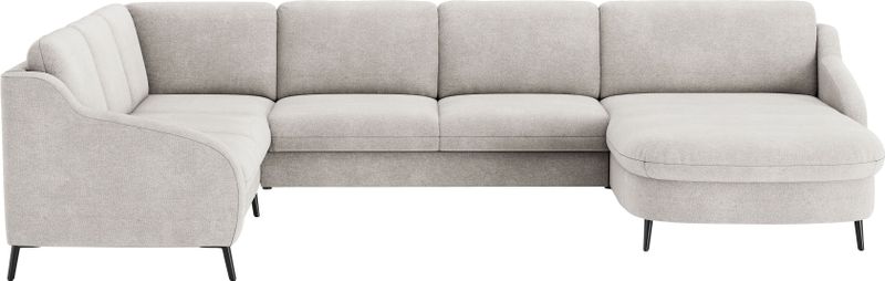 sit&more Wohnlandschaft "Soul U-Form", wahlweise mit Bettfunktion und Bettkasten oder Schubkasten
