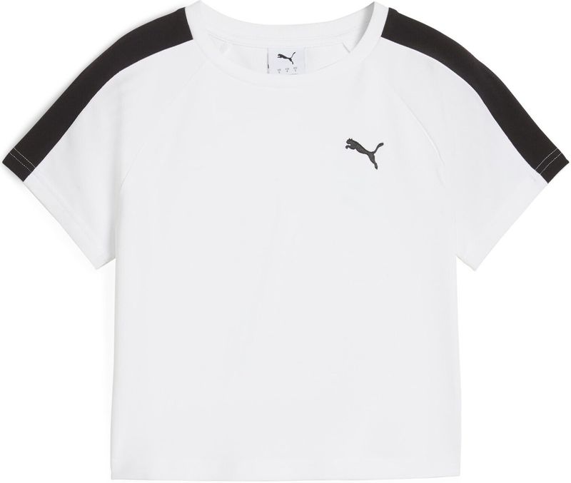 PUMA T-Shirt "T7 Kurzes figurbetontes T-Shirt Damen"