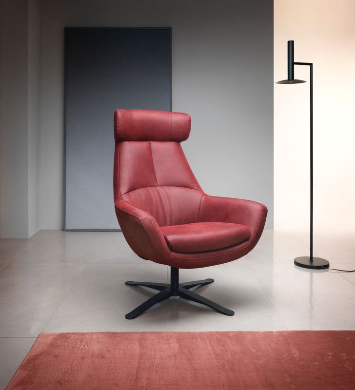 BETYPE Drehsessel "Be Organic High Back, Loungesessel, Hochlehnsessel", in elegantem Design mit Drehfunktion