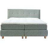 alina Boxspringbett "Luella", ADA trendline Boxspringbett, inkl. Matratze und Viscoschaum-Topper