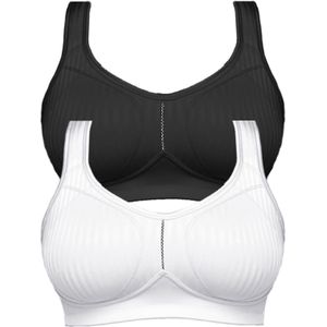 Susa Bügelloser BH "2er Pack Entlastungs BH Cremona"