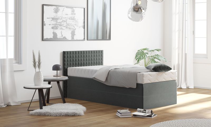Westfalia Schlafkomfort Boxspringbett, mit Zierkissen, wahlweise mit Topper