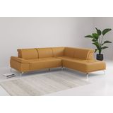 Places of Style Ecksofa "Caluna", Inkl.Sitztiefenverstellung