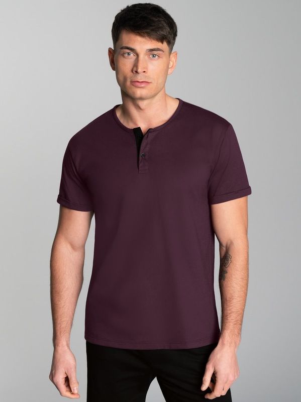 Trigema T-Shirt "TRIGEMA T-Shirt Knopfleiste aus Biobaumwolle", (1 tlg.)