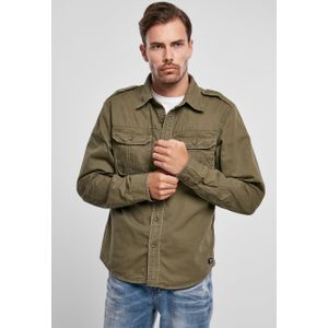 Brandit Langarmhemd "Brandit Herren Vintage Shirt", (1 tlg.)