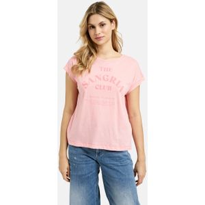 Milano Italy Rundhalsshirt, mit überschnittenen Schultern