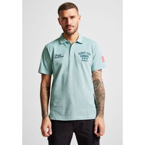 STREET ONE MEN Poloshirt, in Unifarbe