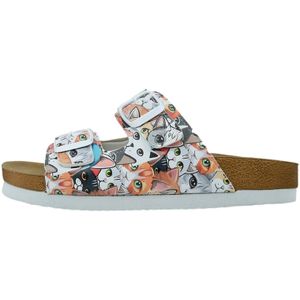 DOGO Pantolette "Stella Cat Audience Damen Sandalen/ Sandaletten / Female", Vegan