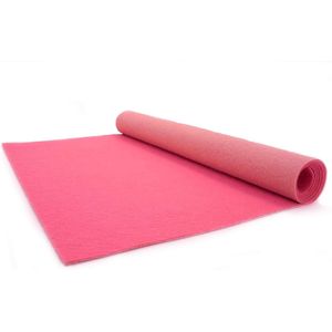 Primaflor-Ideen in Textil Läufer "PODIUM", rechteckig, 2,6 mm Höhe, Breite 100 cm, robuster Nadelfilz, Uni-Farben