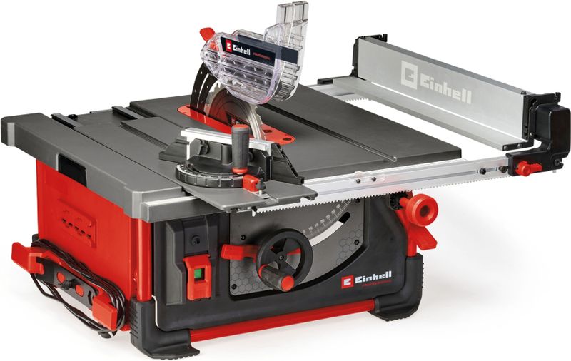 Einhell Tischkreissäge "TP-CC 10 T", mit Arbeitstisch aus Aluminiumguss mit höhenverstellbarer Tischeinlage