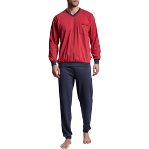 GÖTZBURG Pyjama "Manhattan", (2 tlg.), V-Ausschnitt, Brusttasche