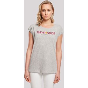 F4NT4STIC T-Shirt "Harry Potter Gryffindor Text", Print