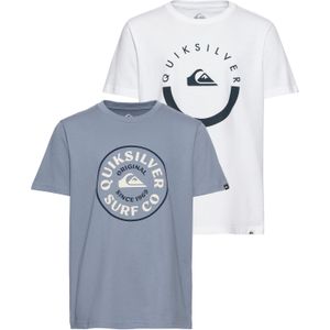 Quiksilver T-Shirt "SUNRISE AROUND SHORT SLEEVE TEE PACK YTH", (Packung, 2 tlg.), für Kinder