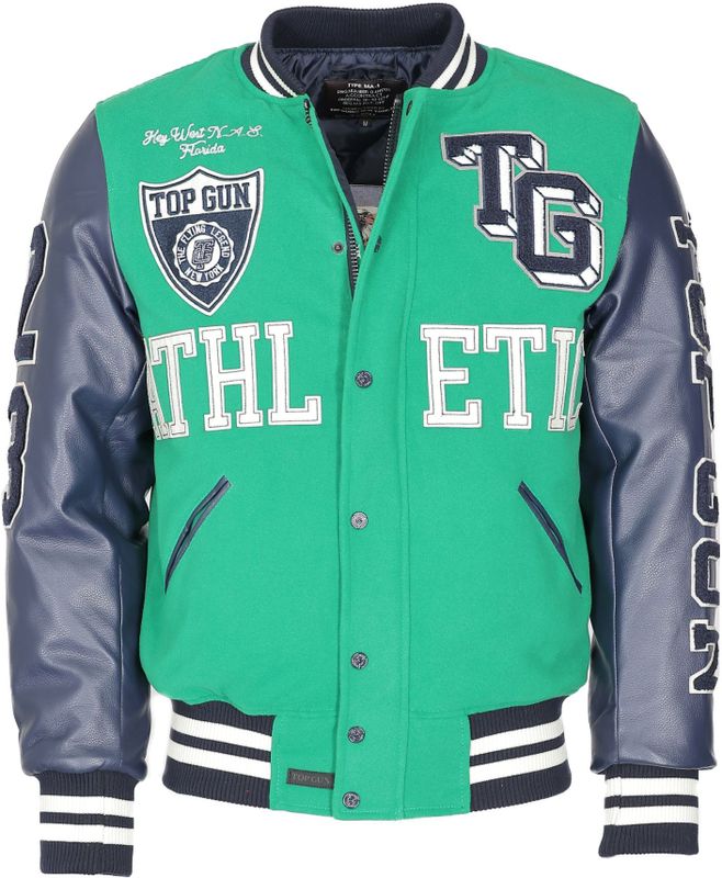 TOP GUN Collegejacke "TG23001"