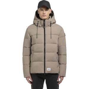 khujo Winterjacke "Loga2-YM", mit Kapuze, Steppjacke mit abnehmbarer Kapuze und Rucksackträgern