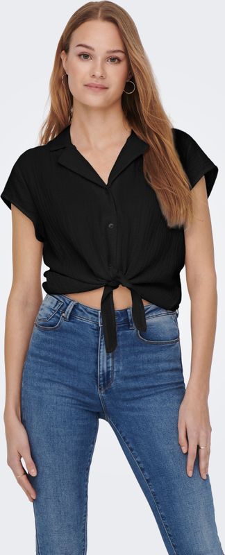 ONLY Kurzarmbluse "ONLTHYRA LIFE CAPSLEEVE SHIRT WVN"