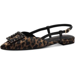 Tamaris Slingpumps, Blockabsatz, Sommerschuh mit schickem Schmuckelement