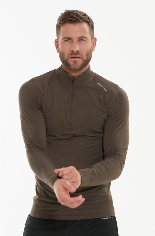 ENDURANCE Langarmshirt "Lyee", mit praktischem Reißverschluss