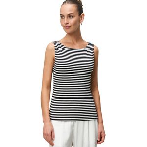 Zero Tanktop "zero Streifentop mit U-Bootausschnitt", Plain/ohne Details
