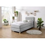 Home affaire Boxspringbett "Fargo", inkl. Topper, in 3 Matratzenarten, in Samt- oder Strukturstoff