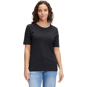 Betty&Co Kurzarmshirt "Betty & Co Basic Shirt mit Rundhalsausschnitt", (1 tlg.), Form