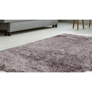 Bruno Banani Hochflor-Teppich "Alga", rechteckig, 40 mm Höhe, Uni, Shaggy, Langflor, besonders weich und kuschelig, Wohnzimmer