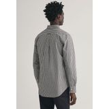 Gant Langarmhemd "REG POPLIN GINGHAM SHIRT", mit Logostickerei auf der Brust