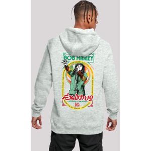 F4NT4STIC Kapuzenpullover "Bob Marley Reggae Music Exodus Singing", Premium Qualität, Band, Logo