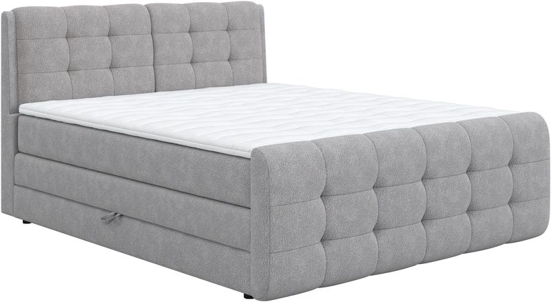 COTTA Boxspringbett "Fort mit Bettkasten, inkl. Topper", erhältlich in verschiedenen Breiten (160cm, 180cm & 200cm)