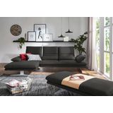 W.SCHILLIG Ecksofa "broadway, Designsofa mit tollem Sitzkomfort, L-Form", Sitztiefenverstellung, Kopfteil- & Seitenteilverstellung, Breite 291cm