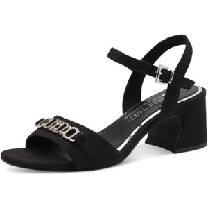MARCO TOZZI by GMK Sandalette, Blockabsatz, Riemchensandale, Abendschuh mit Feel Me-Ausstattung