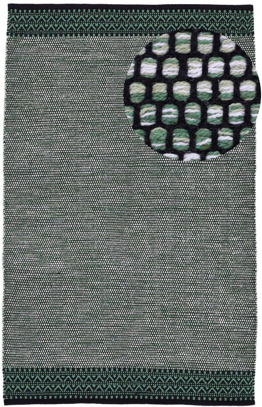 carpetfine Teppich "Kelim Mia", rechteckig, 6 mm Höhe, Baumwolle Wendeteppich, Wohnzimmer