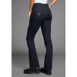 Arizona Bootcut-Jeans "Ultra-Stretch", ausgestellte Beinform, modischer Used-Look, normale Leibhöhe
