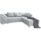 COLLECTION AB Ecksofa Sally L-Form, mit und ohne Bettfunktion, inklusive loser Rücken- und Zierkissen