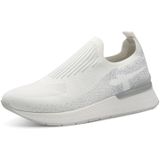 Tamaris Slip-On Sneaker, Keilsneaker, Slipper, Freizeitschuh, Halbschuh mit T-Logoschriftzug
