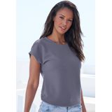 Vivance Kurzarmshirt "aus bügelfreier Strukturqualität", mit Viskose