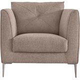Guido Maria Kretschmer Home&Living Sessel "Chilltime, Loungesessel", mit eleganter Kreuznaht im Rückenkissen