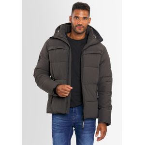 Alessandro Salvarini Winterjacke "ASDiego", mit extra hohem Kragen und vielen Taschen