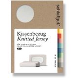 Schlafgut Kissenbezug "Pure flexibler Kissenbezug für Nackenstützkissen", (1 St.), Bio-Baumwolle mit Elasthan, mit Gummizug, bügelfrei