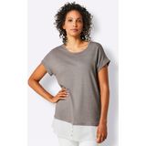 CREATION L PREMIUM 2-in-1-Shirt "Leinen-Viskose-Shirt", (1 tlg.)